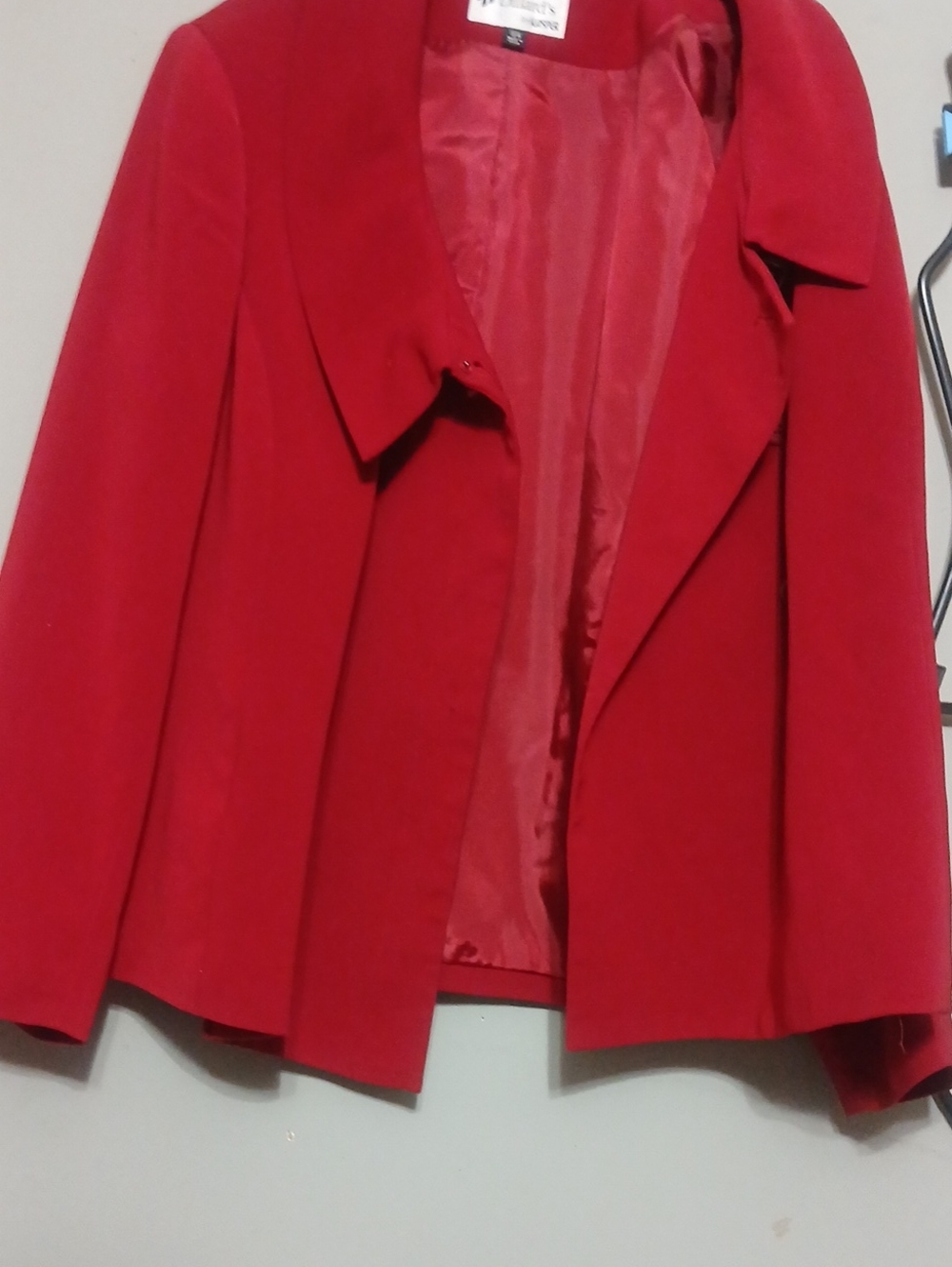 Kasper Red Women's Blazer Jacket
